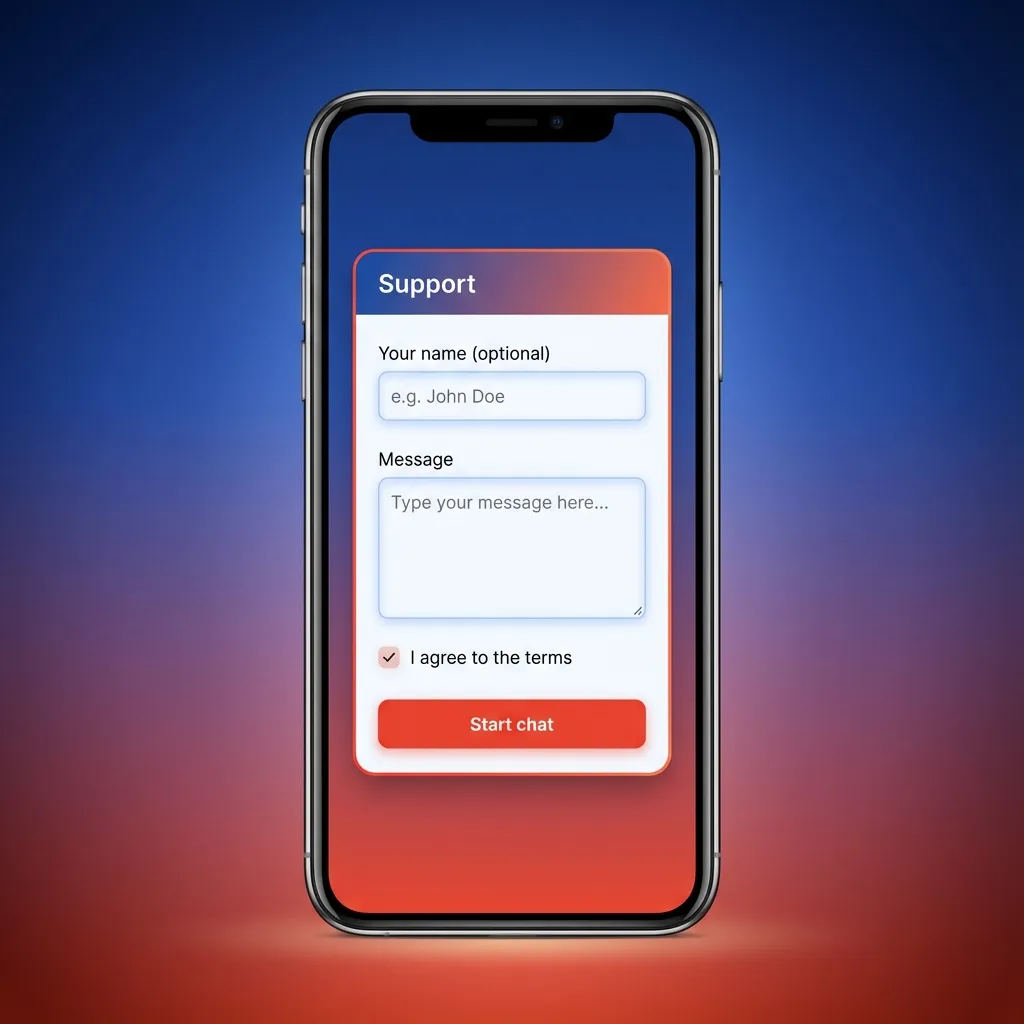 Schermata di login dell’app Winnita su iPhone, con campi utente, password e opzioni di accesso rapido Face ID/Touch ID.