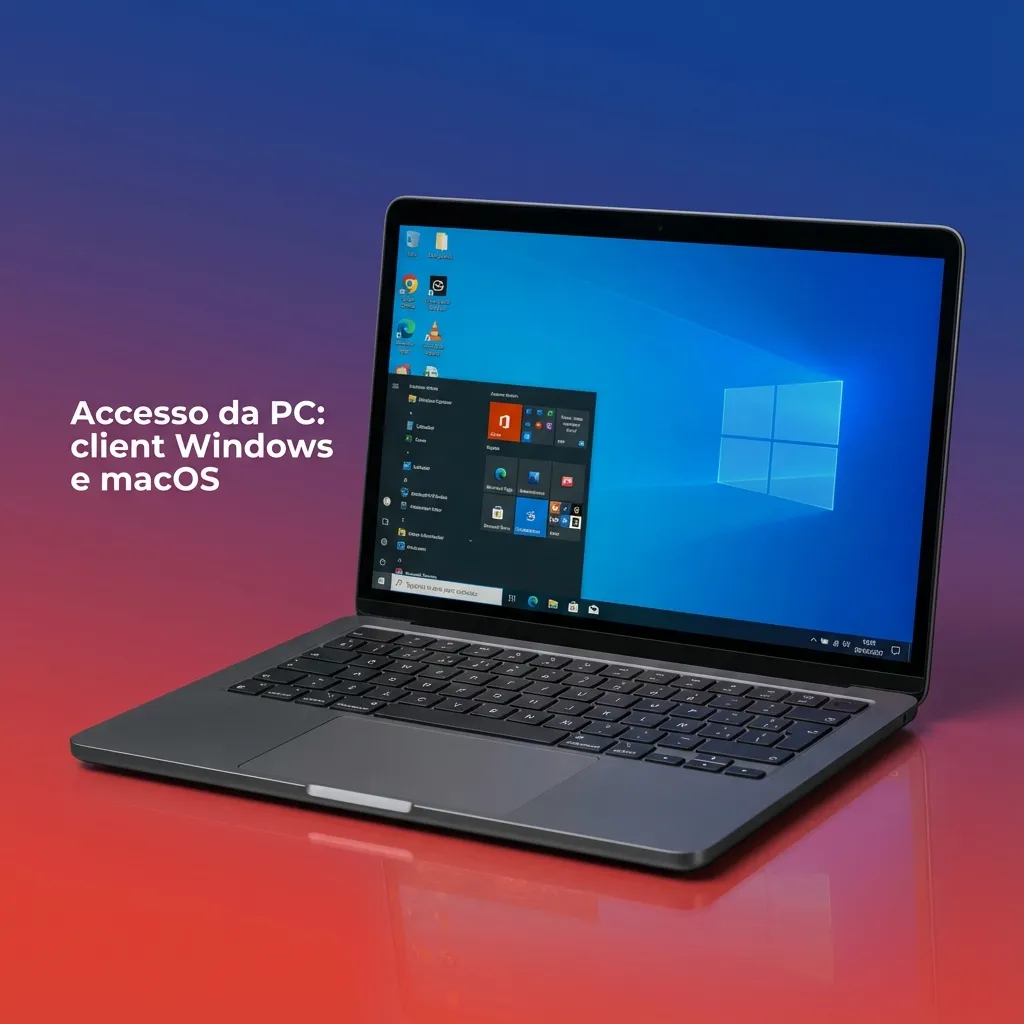 Schermata del sito Winnita aperto su un laptop, usato da browser per scommesse e casinò senza client dedicato.
