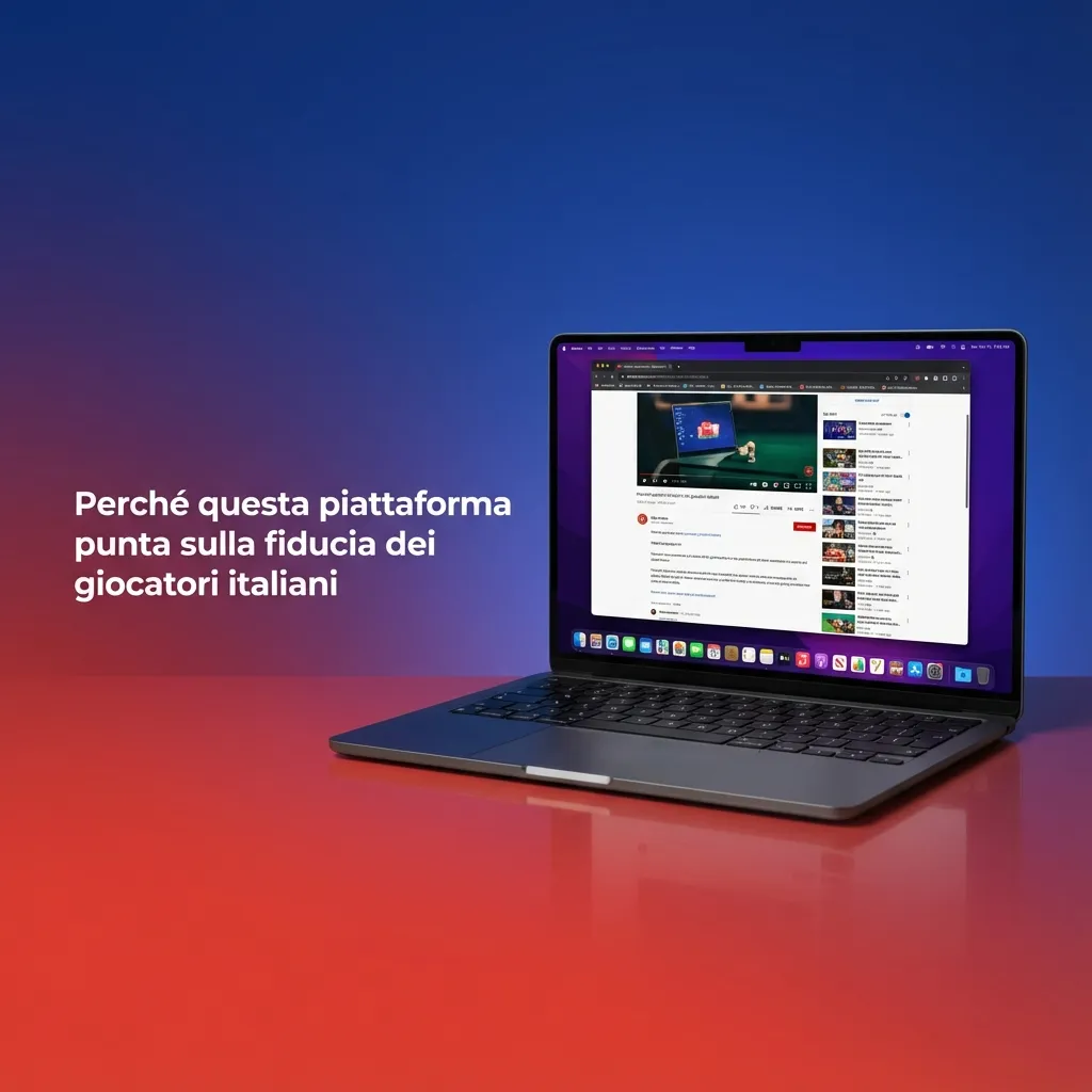 Schermata di piattaforma scommesse e casinò online italiana con quote, eventi sportivi, giochi da casinò e icone di sicurezza