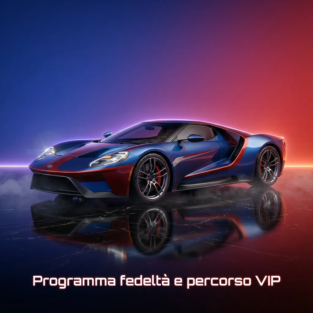 Grafica programma fedeltà casinò online con livelli VIP progressivi, punti accumulati e ricompense esclusive